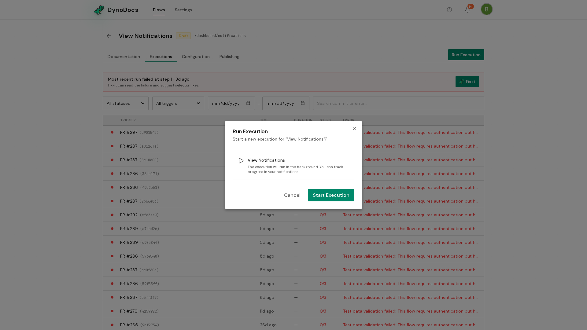 Step screenshot