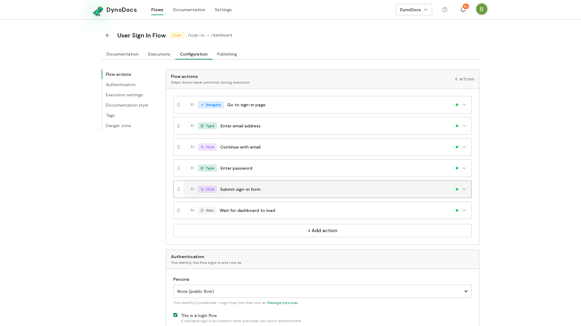 Step screenshot
